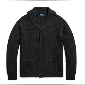 Polo by Ralph Lauren Dark Gray Cardigan Sweater
